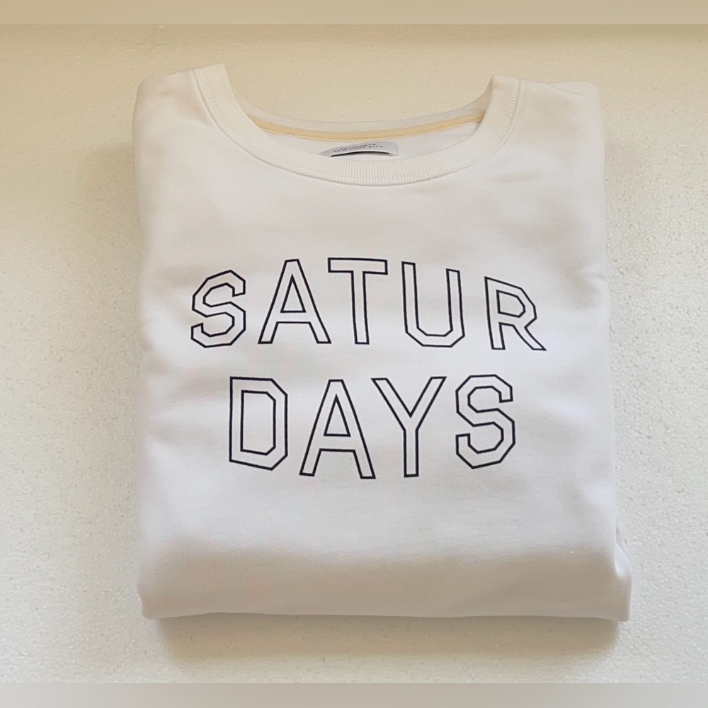 Saturdays New York City White Sweatshirt
